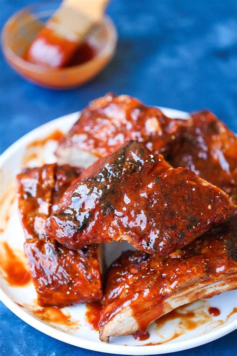 easy-instant-pot-bbq-ribs-damn-delicious image