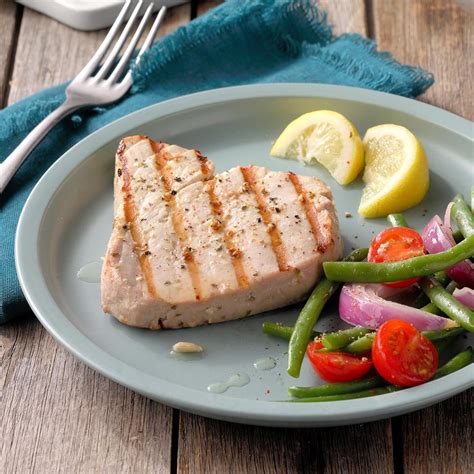 garlic-herbed-grilled-tuna-steaks image