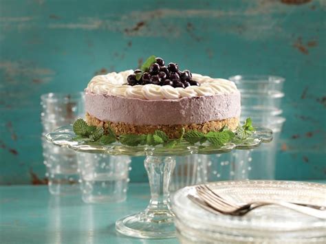 blueberry-lemon-mousse-tart-recipe-food-network image