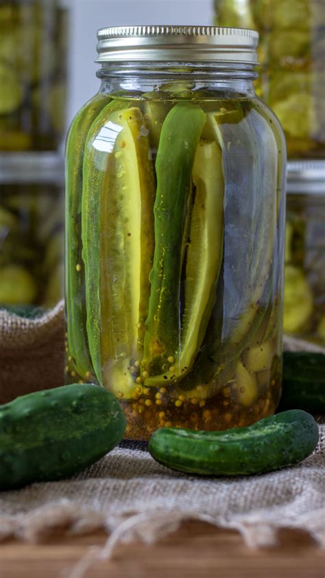 crispy-sweet-pickles-water-bath-or-cold-pack-canned image