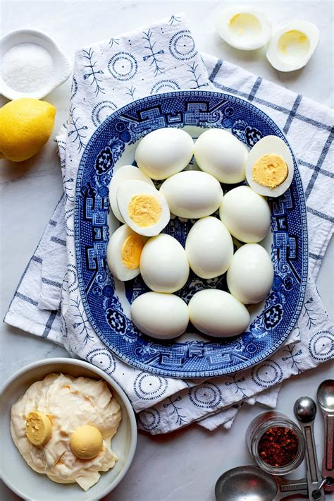 instant-pot-harissa-deviled-eggs-vintage-kitty image