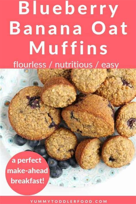 blueberry-banana-muffins-with-oats-yummy-toddler-food image