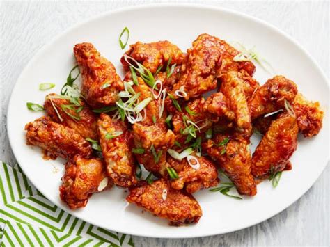 honey-sriracha-chicken-wings-recipe-food-network image