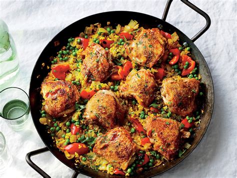 make-chicken-paella-in-under-an-hour-recipe-cooking image