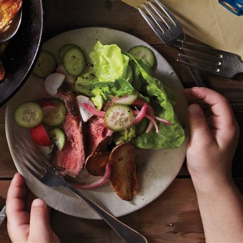 steak-salad-with-horseradish-dressing-recipe-epicurious image