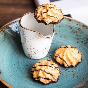 coconut-macaroons-german-christmas-cookies image