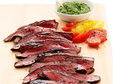flank-steak-with-salsa-verde-recipe-food-network image