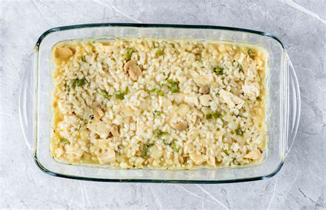 easy-turkey-rice-casserole-recipe-the-spruce-eats image