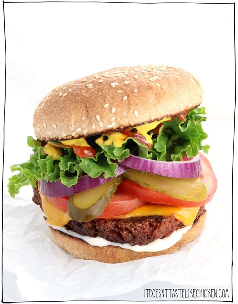 the-best-vegan-seitan-burger-it-doesnt-taste-like-chicken image