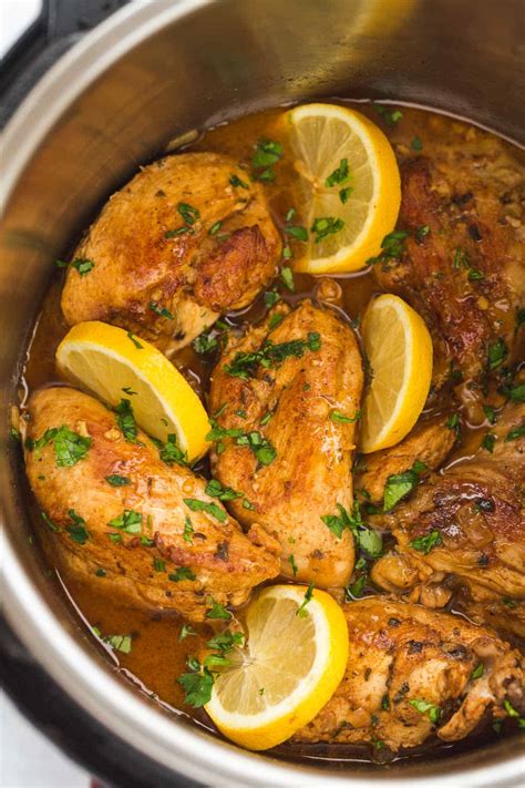 instant-pot-lemon-garlic-chicken-recipe-nourish-plate image