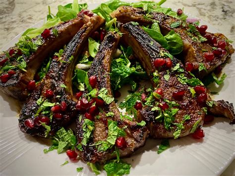 grilled-lamb-chops-with-pomegranate-glaze-the-art-of-food image