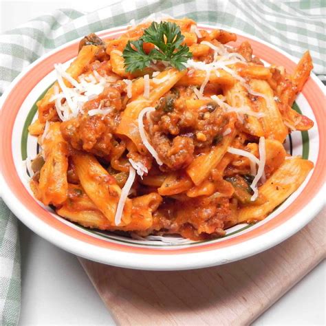 30-sausage-pasta-recipes-to-make-for-dinner image