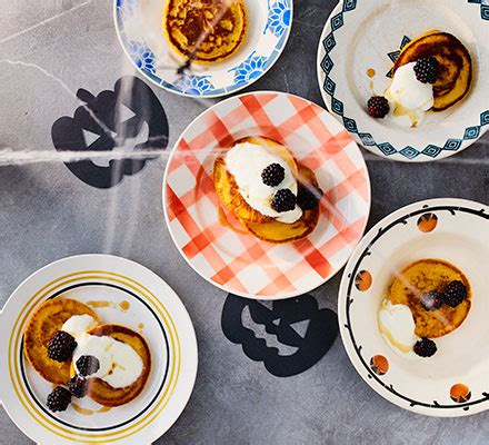 healthy-pumpkin-pancakes-recipe-bbc-good-food image