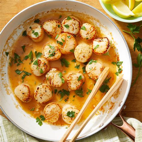 lemon-garlic-butter-scallops-recipe-eatingwell image