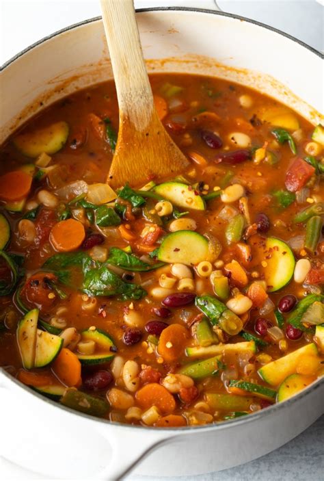 copycat-olive-garden-minestrone-soup-a-spicy image