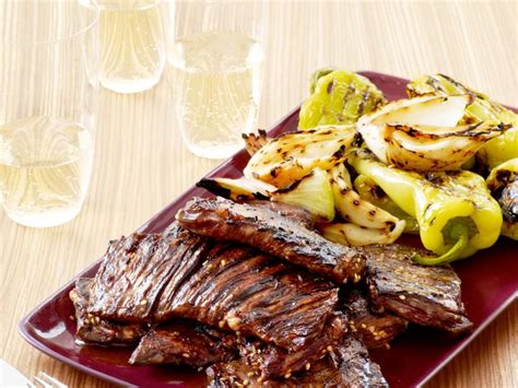 grilled-korean-style-skirt-steak-recipe-food-network image