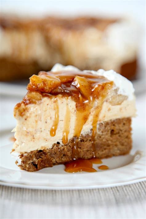 caramel-apple-crisp-cheesecake-baking image