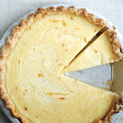 lemon-buttermilk-pie-with-saffron image