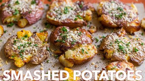 crispy-smashed-potatoes-easy-side-dish-youtube image