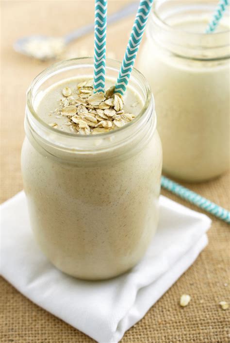 peanut-butter-oatmeal-smoothie-4-ingredients image