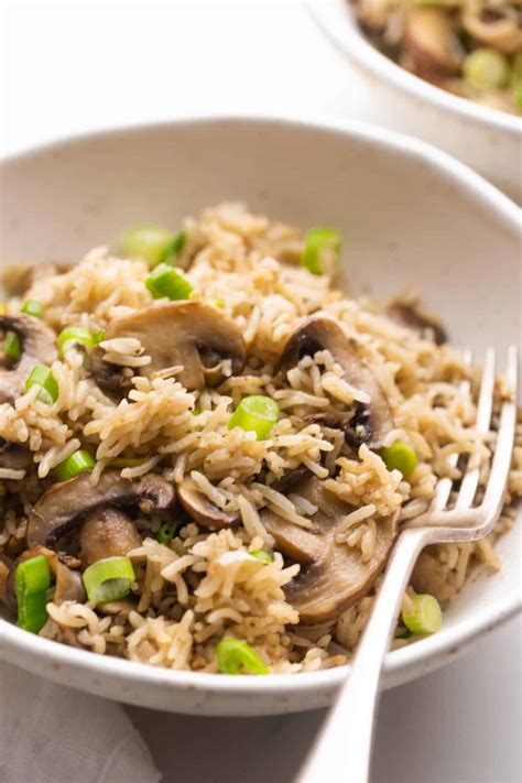 instant-pot-mushroom-rice-little-sunny-kitchen image