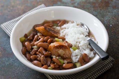 red-beans-and-rice-with-kielbasa-relish image