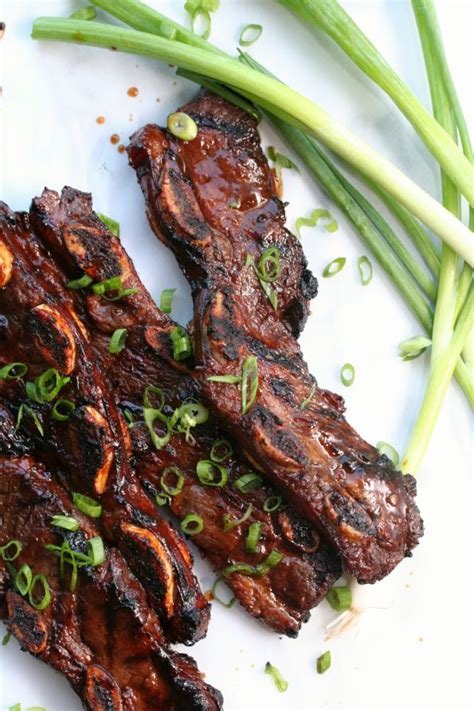 easy-grilled-korean-short-ribs-recipe-dash-of-savory image