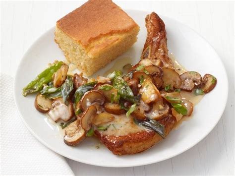 pork-chops-with-mushroom-gravy-food-network image