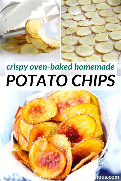 homemade-potato-chips-oven-baked image