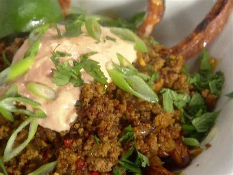 indian-curried-chili-and-oven-fries-recipe-rachael image