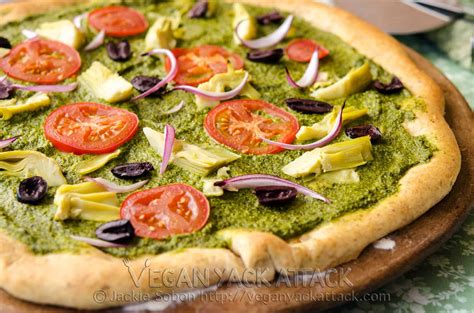 mediterranean-pesto-pizza-vegan-yack-attack image