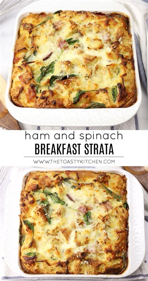 ham-and-spinach-breakfast-strata-the image