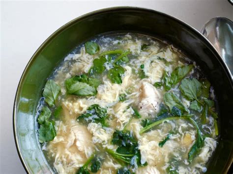 chicken-egg-drop-soup-recipe-food-network-kitchen image