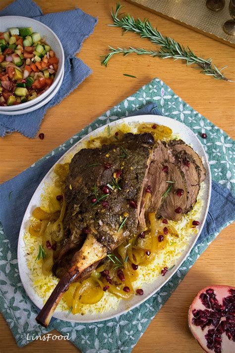 persian-roast-lamb-recipe-and-video-with-pomegranate image