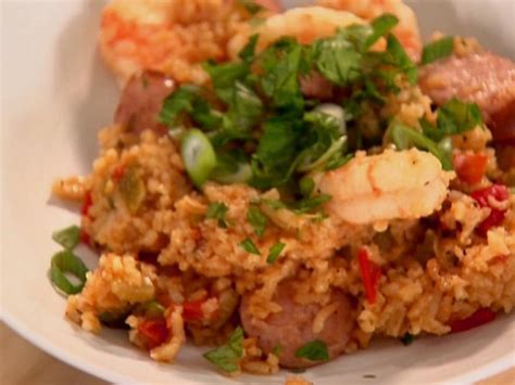 shrimp-and-sausage-jambalaya-recipe-food-network image