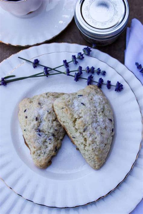 lavender-scones-recipe-with-lavender-sugar-the-food image