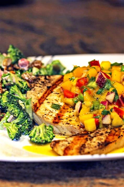 grilled-swordfish-with-mango-salsa-kevin-is-cooking image