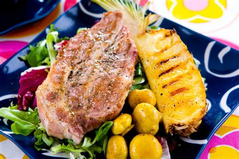 grilled-ham-steak-with-pineapple-recipe-the-spruce-eats image