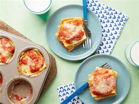 kids-can-make-mini-lasagna-cups-recipe-food-network image