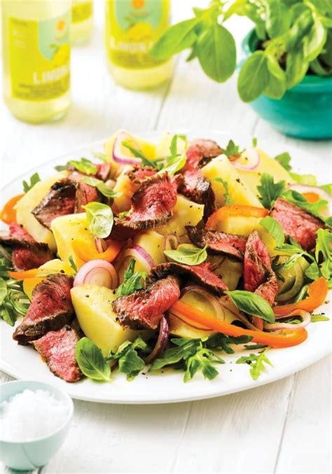 grilled-steak-and-potato-salad-canadian-beef image