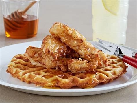 chicken-and-waffles-recipe-food-network-kitchen image