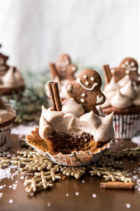 gingerbread-cupcakes-with-cinnamon-browned-butter image