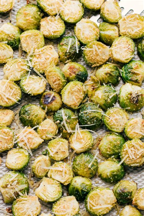 garlic-parmesan-roasted-brussels-sprouts-the-food-cafe image