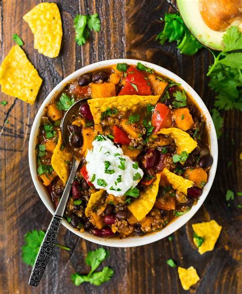instant-pot-vegetarian-chili-well image