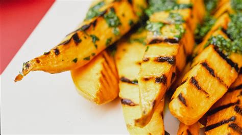 grilled-sweet-potatoes-with-lime-cilantro-vinaigrette image
