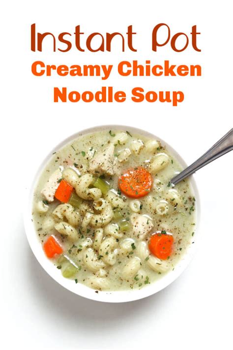 instant-pot-creamy-chicken-noodle-soup image