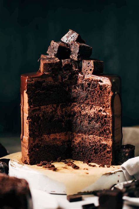 fudgy-triple-layer-brownie-cake-butternut image