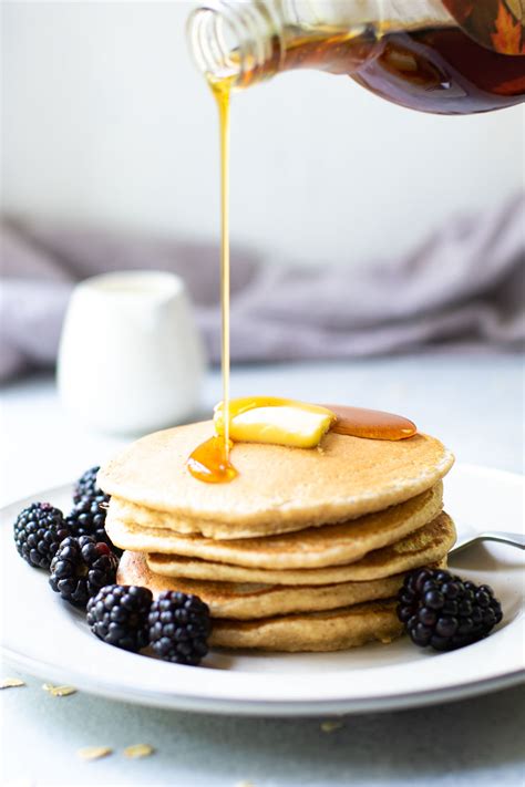 healthy-oatmeal-pancakes-marisa-moore-nutrition image