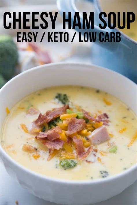 keto-ham-soup-with-broccoli-cheese-hearty image