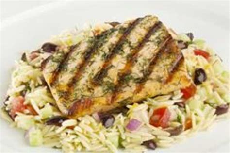 grilled-salmon-with-greek-orzo-salad-recipe-foodcom image